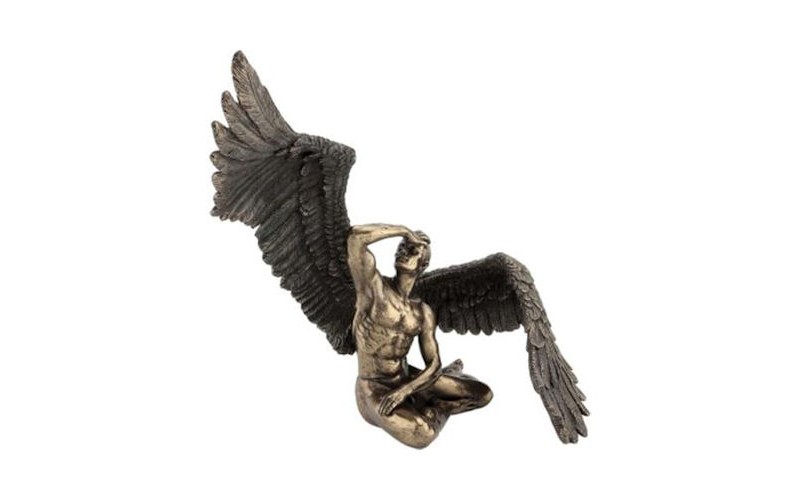 Αγγελος, γυμνός με φτερά (Αγαλμα Ηλεκτρόλυσης Μπρούτζου 30x27.5εκ.)